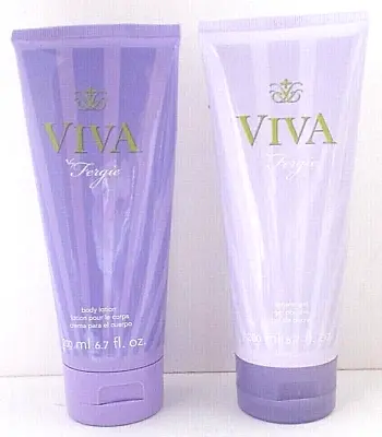 Avon Viva By Fergie Perfumed Body Lotion & Shower Gel Body Wash 6.7 Oz Each NEW • $9.99