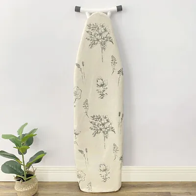 $18.55 • Buy Protective Home Ironing Board Cover Floral Print With Padding Large Easy Fit
