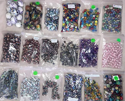 Huge Lot Of 3389 Glass Ceramic Resin Terracotta Clay More Loose Beads • $150