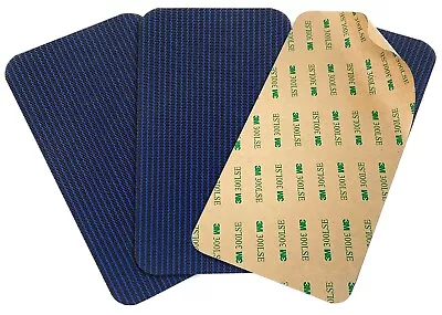 3 Pack Swimming Pool Safety Cover Patch Blue Mesh 4  X 8  Peel & Stick Adhesive • $14.99