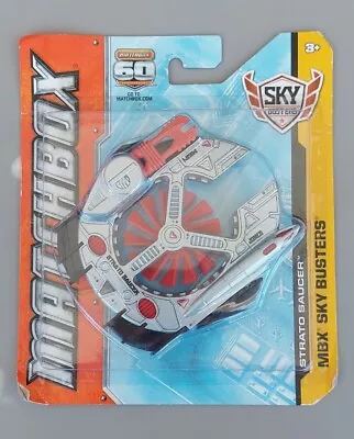 Matchbox 2012 Sky Busters - STRATO SAUCER - Airplane - 1:64 #B • $8