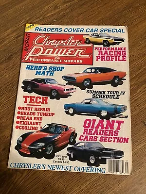 Back Issue Of Chrysler Power And Performance Mopars Magazine - May 1996 • $3.50