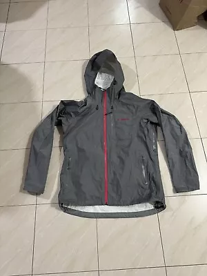 Patagonia Stretch Rainshadow Jacket Full Zip Pockets Grey Women's Size L • $44.99