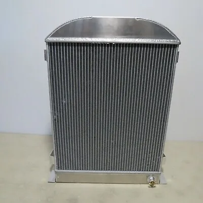 Radiator Ford Model A Hot Rod Rat Rod All Welded Aluminum 3 Row See Dimensions F • $198.95