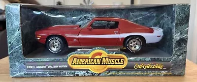 1970 1/2 Chevy Camaro SS Baldwin Motion 1:18 Diecast Car Ertl American Muscle • $65