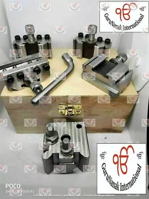 Brand New T37 Quick-Change Toolpost Myford ML7 5 Pieces Set Premium Quality...hq • $108