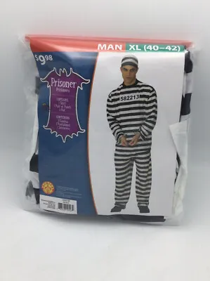 Rubies Halloween Mens Prisoner 3 Piece Costume • $14.99