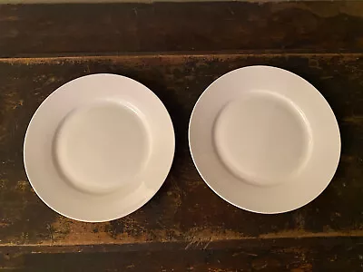 2 Mikasa Lucerne White Bread Plates • $19.95