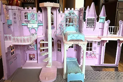 Barbie Swan Lake Musical Fantasy Castle Dollhouse 2003 VINTAGE • $114