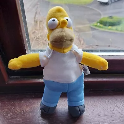 VTG [2005] 2000s The Simpsons - Homer Simpson - 8  Soft Plush Toy • £8