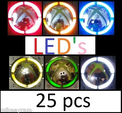 $9 • Buy  Xbox 360 Controller LED Ring Of Light Mod Kit 25pc - Pick Color(s) You Want