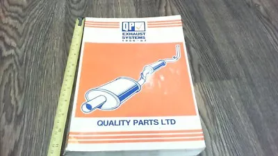 Vintage Qp Exhaust Systems Parts Book 1986 87 Fiat Ford Vw Alfa Romeo Land Rover • $8.78