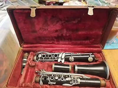 Vito Reso-Tone 3 Clarinet Nobel Paris Mouth Leblanc Case USA For Parts Or Repair • $44.99