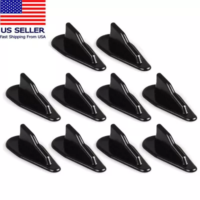 US 10Pcs Shark Fin Diffuser Vortex Generator Universal Car Roof Spoiler Bumper • $8.82