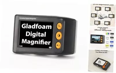 Digital Video Magnifier For Low Vision Portable Electronic Magnifier Reading  • $125.08