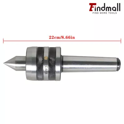 Findmall MT4 Live Center Morse Taper 4MT Triple Bearing Lathe Medium Duty CNC • $29.70