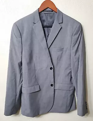 H&M Slim Fit Mens Grey Blazer Coat Suit Jacket 42R 42 R • $39.95
