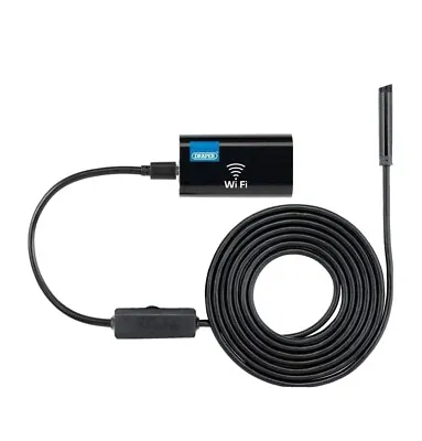 £22.70 • Buy Draper Wi-Fi Endoscope Waterproof Inspection Camera Rechargeable