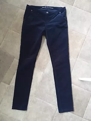 £1.99 • Buy Jane Norman Navy Skinny Velvet Jeans Size 14