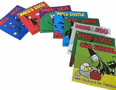 Job Lot Of Meg And Mog Books X8 • £11