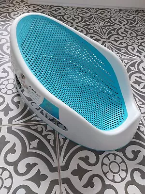 Angelcare Soft Touch Baby Bath Support Seat Aqua / Blue Newborn - 6 Months • £8.92