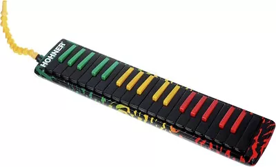 Hohner Airboard 37 Rasta 37-Key Melodica With Gig Bag New! • $84.95