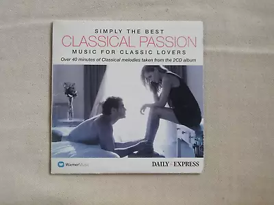  Simply The Best Classical Passion: Uk Promo Cd (2003) JosÉ Cura Michel Legrand • £1.99