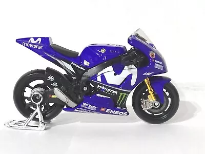 Valentino Rossi #46 Monster Yamaha Model 1:18  Scale MotoGP Motorbike Toy MAISTO • £18.95