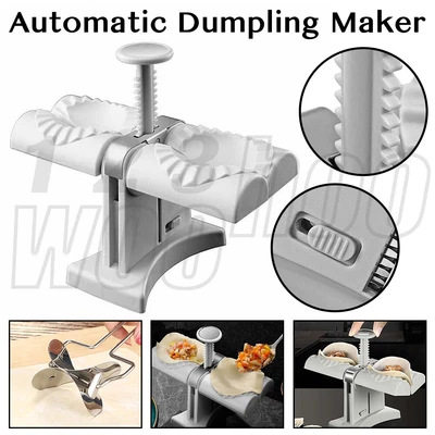 $15.99 • Buy Automatic Dumpling Mould Machine Double Head Press Dumpling Press Dumpling Maker