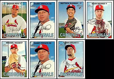 (7) 2016 Topps Heritage  St. Louis Cardinals Lot • $6.30