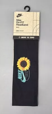 Brand New Nike M Fury Headband Sunflower Print Adjustable Hair Accessories • $11