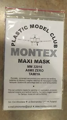 Montexr Paint Masks For 1/32 Tamiya A6M5 Zero • $7.48