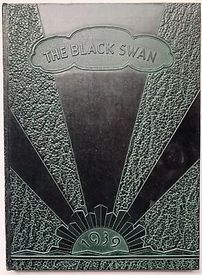 1939 William Byrd High School Yearbook The Black Swan Vinton Va • $64.99