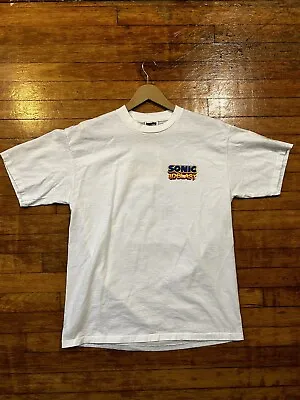 Vintage 90s Sonic 3D Blast Sega Video Game Shirt Rare Clean • $139.99