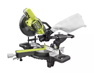 RYOBI 18V ONE+ 7-1/4  Sliding Miter Saw (Tool Only) • $159.95