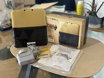 Limited Edition Zelda A Link Between Worlds 3DS XL Console Charger And Manuals • $450