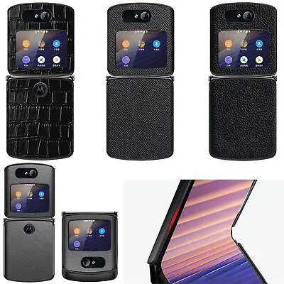 Leather Flip Back Cover Case Protection For Motorola Moto Rola Razr Mobile Phone • $12.66