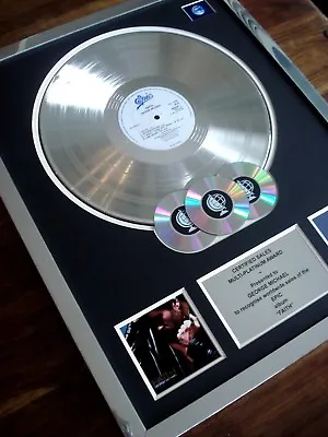 £174.99 • Buy George Michael Faith Lp Multi Platinum Disc Record Award Album