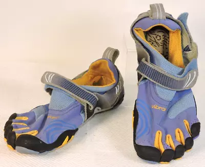 Vibram FiveFingers Shoes Women's 40 Komodo Sport Sneakers Blue Barefoot • $26.32