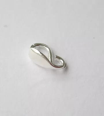 8 Mm Pendant Charm Bail Connector Solid Sterling Silver 925 • $1.90