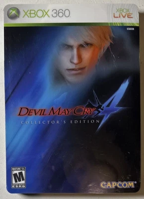 $18.59 • Buy Devil May Cry 4 Collector's Edition Capcom Microsoft Xbox 360 2008 Steelbook