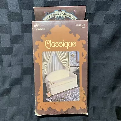 Millie August Miniature Kit -  Curved Back Sofa. Nos • $9.99