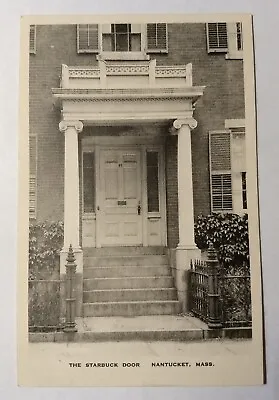 The Starbuck Door Nantucket Island MA Vtg Unposted Postcard H Marshall Gardiner • $16.98