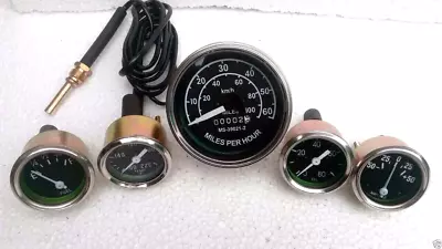 Gauges Kit Speedometer Fits JEEP Willys 1946-66 CJ-2A 3A 3BM38 M38A1 • $48.95