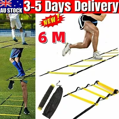 Agility Speed Hurdles Ladder Cones Marker Set Football Training Sports Equipment • $16.79