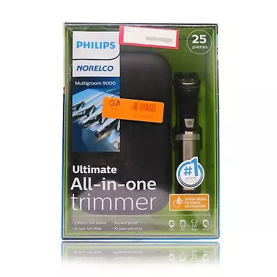 Philips Norelco Multigroom 9000 Face Head And Body MG7770/49 Open Box • $149.99