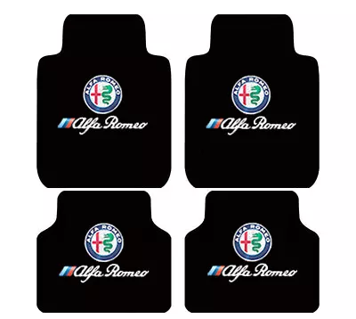 For Alfa Romeo Car Floor Mats Giulia Stelvio Universal 4PC Auto Liner Waterproof • $87.11