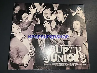 Super Junior 3rd Album Sorry Sorry Version B CD Good Condition Rare OOP • $29.90