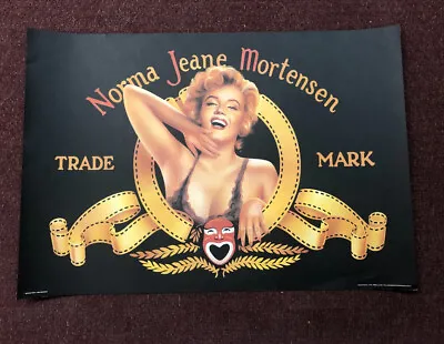  Marilyn Monroe Norma Jeane Poster ESTEVE FORT/1000 EDITIONS RARE • $100