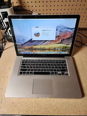 2011 Apple MacBook Pro A1286 Intel I7 2.2GHz 4GB RAM 256GB SSD AMD GPU • $124.97